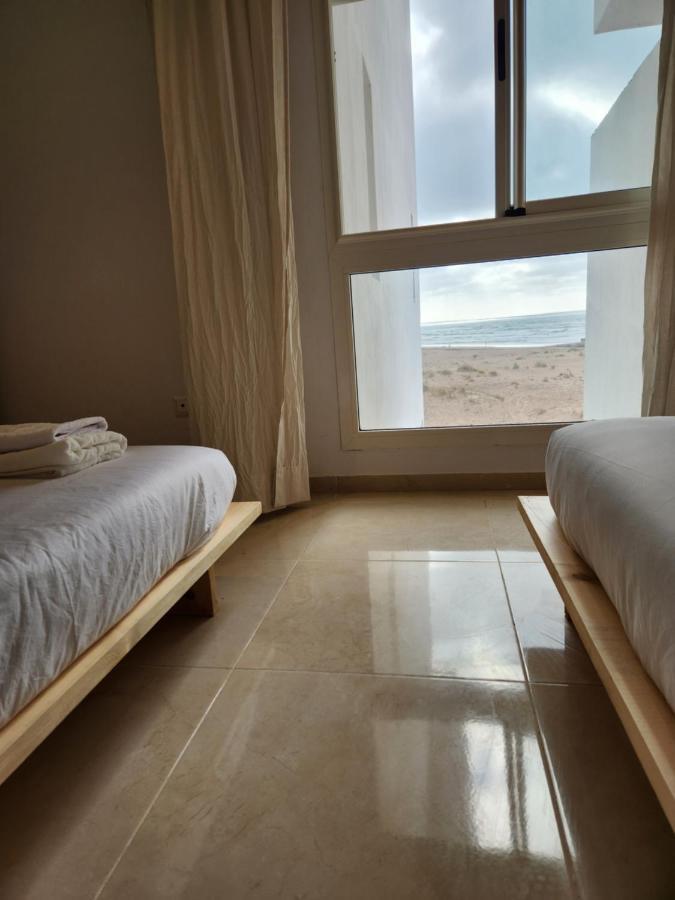 Sidi Rahal Blue View, Beachfront Wide Seaview With Pool Exteriör bild
