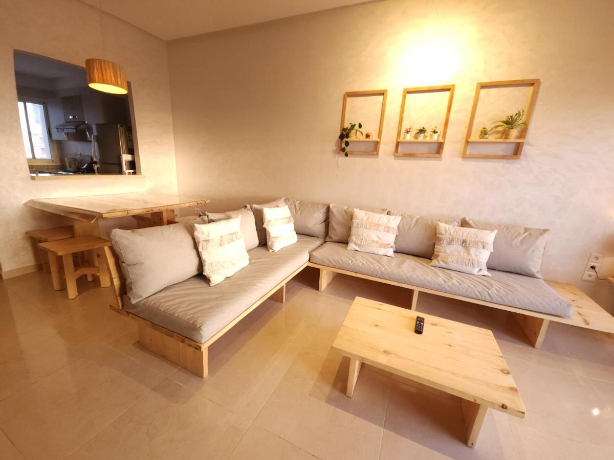 Sidi Rahal Blue View, Beachfront Wide Seaview With Pool Exteriör bild