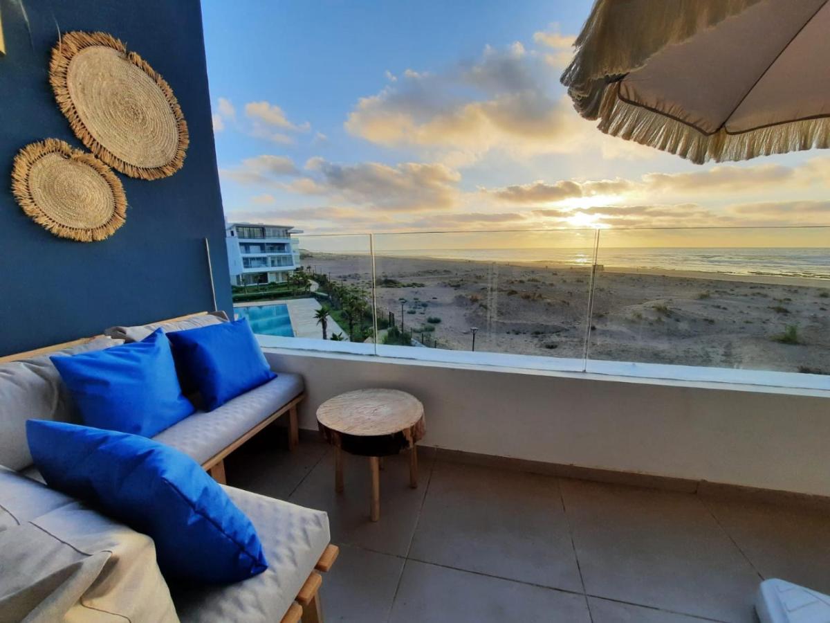 Sidi Rahal Blue View, Beachfront Wide Seaview With Pool Exteriör bild