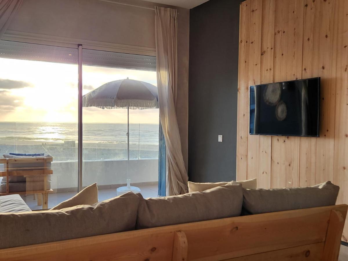 Sidi Rahal Blue View, Beachfront Wide Seaview With Pool Exteriör bild