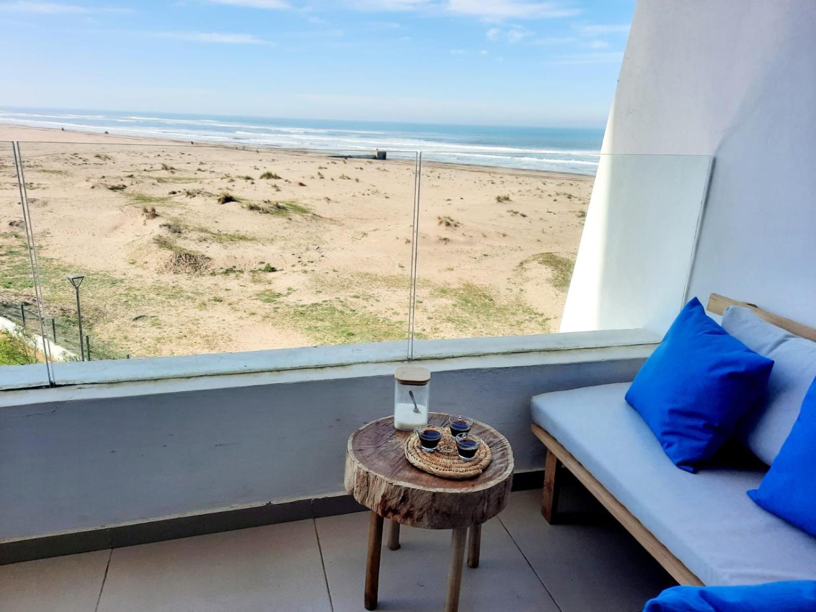 Sidi Rahal Blue View, Beachfront Wide Seaview With Pool Exteriör bild